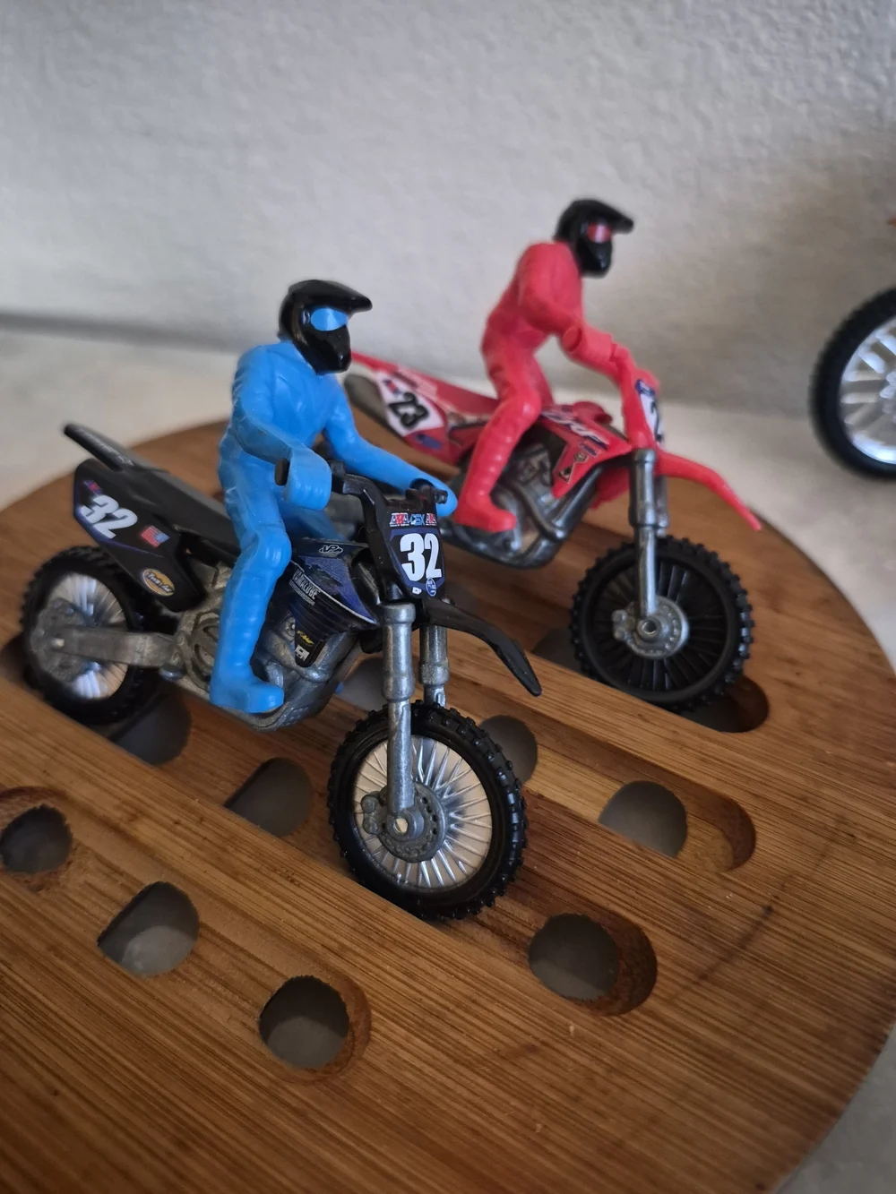 Honda KTM Yamaha Diecast Toy Motorcycles Lot, Multicolor, SX 520 Model